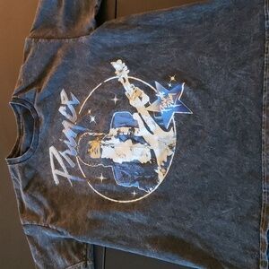 The Prince Estate Prince Distressed Tee Shirt Size Large